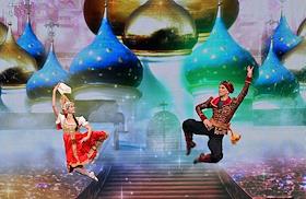 Премьера балета 'Щелкунчик' П.И.Чайковского в мультимедийных декорациях в Национальном центре 'Россия'