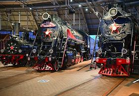 Жанровые фотографии. Виды Музея железных дорог России в Санкт-Петербурге