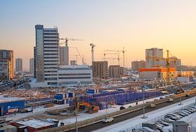 Жанровые фотографии. Строительство метро в Красноярске