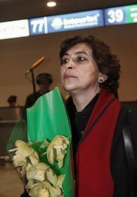 Прилет журналистки Натальи Морарь из Ташкента Аэропорт Домодедово