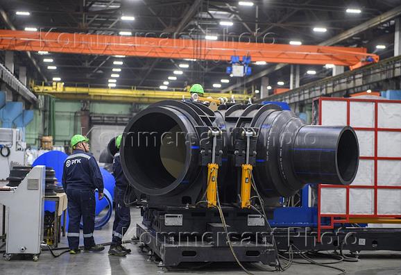 Start of production of polymer pipes, unique for Russia, and modernization of pipe production of the RemGazCommunications company on the territory of the Kazanorgsintez plant (part of Sibur Holding)