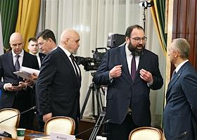 Встреча председателя правительства России Михаила Мишустина с премьер-министром Беларуси Александром Турчиным в Доме правительства России