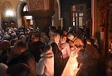 Easter service in the Church of St. John the Baptist