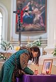 The situation in the Basilica of St. Catherine of Alexandria on the day of the death of Pope Francis