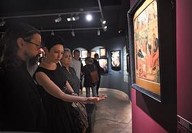 Открытие выставки 'Красота в глазах смотрящего' в музее русской иконы им.Михаила Абрамова