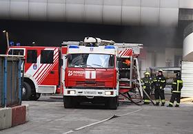 Пожар на подземной парковке Торгово-развлекательного центра (ТРЦ) 'Афимолл Сити' на территории Московского международного делового центр (ММДЦ) 'Москва Сити'