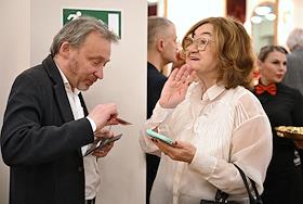 Церемония вручения XIII ежегодной премии The Art Newspaper Russia в Московском драматическом театре имени А.С.Пушкина