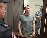 The announcement of the verdict in the case of the former commander of the 58th Army, Ivan Popov, accused of fraud on an especially large scale, in the Tambov Garrison Military Court