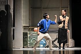 Press preview of the play 'Wing Chun: The Legend of the Kung Fu Master' directed by Han Zhen and Zhou Liya on the Historical Stage of the State Academic Bolshoi Theater of Russia