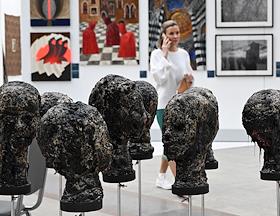 Fairs of classical, modern and jewelry art 'ART MOSCOW' in Gostiny Dvor