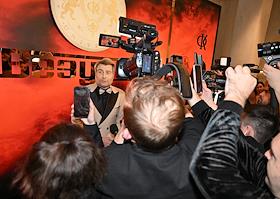 Презентация клипа певца Филиппа Киркорова в 'Иммерсивном арт-пространстве Luminar-X'