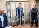 Bail hearing on former member of the Tsentrovye organized crime group Sergei Gorshunov, accused of murder, in the Leninsky District Court