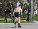 Genre photos. Views of Kronstadt