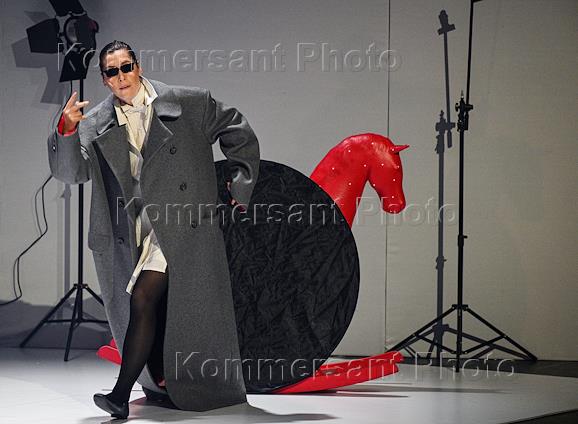 The play 'Why Me?' directed by Andrei Fomin at the Mask Theater