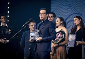 The XXIII ceremony of presenting the Moscow Theater Award 'Highlight of the Season' on the New Stage of the Evgeniy Vakhtangov Theater
