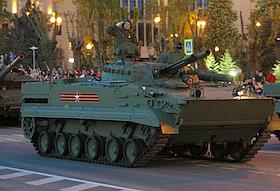 Репетиция парада Победы в Волгограде на площади Павших Борцов