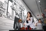 Photo exhibition of the Russian Military Historical Society 'Women in War', dedicated to the 80th anniversary of Victory in the Great Patriotic War, with the support of the Russian House in Brazil in Belo Horizonte in the exhibition space of the Minas Tênis Clube Cultural Center
