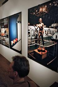 Открытие выставки 'Метро в искусстве и искусство в метро' в Московском музее современного искусства