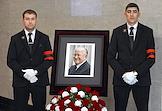 Farewell ceremony for the former chairman of the Central Bank of Russia and the State Bank of the USSR Viktor Gerashchenko at the Central Clinical Hospital