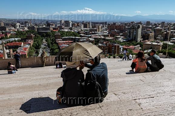 Genre photos. Views of Yerevan