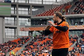 Прощание футболиста Эрика Бикфалви с футбольным клубом «Урал» на стадионе «Екатеринбург-Арена», в Екатеринбурге