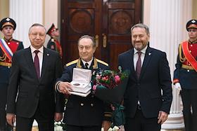 Торжественная церемония вручения знаков отличия «Почетный гражданин Санкт-Петербурга»