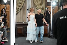 Fashion show by stylist Andrey Artemov and the Walk Of Shame (WOS) team at the Griboyedovsky Registry Office