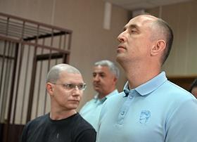 Оглашение приговора по делу бывших топ-менеджеров 'Бинбанка' Александра Лукина и Кирилла Любенцова в Таганском районном суде