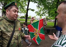 Празднование Дня пограничника в Санкт-Петербурге