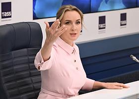Пресс-конференция Уполномоченного при Президенте России по правам ребенка Марии Львовой-Беловой на тему 'Итоги всероссийской инспекции системы профилактики социального сиротства (ВИСП)' в пресс-центре ТАСС