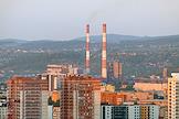 Genre photos. Views of Krasnoyarsk