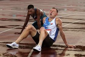 Легкоатлетический старт 'Неделя легкой атлетики' на международных соревнованиях 'Мемориал братьев Знаменских' в спортивном комплексе 'Лужники'