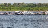 A parade of ships took place on the Volga River near Samara on Russia Day
