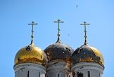 Celebration of the Holy Trinity Day in the Holy Dormition Nikolo-Vasilievsky Monastery in the village of Nikolskoye, Volnovakha district, Donetsk region