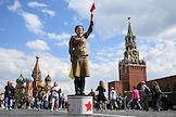 An immersive open-air museum dedicated to the 80th anniversary of the Victory Parade on Red Square