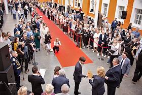 XXIII церемония чествования лучших выпускников ВУЗов Санкт-Петербурга в Атриуме Комендантского дома Петропавловской крепости