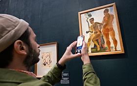 Открытие выставки 'Александр Дейнека. Гимн жизни'