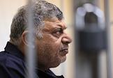 Court hearing of Kamal Safarov and Aziz Abasov, accused of murder committed by prior conspiracy, in Leninsky District Court