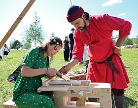 Festival of folk culture and living history 'Ivan Kupala 2025' at the tourist center 'Vasilkovoe Ozero'