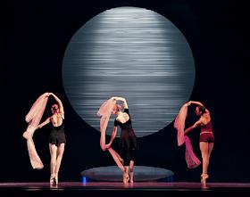 Репетиция балета 'Вальпургиева ночь' на сцене Московского академического музыкального театра имени К.С.Станиславского и В.И. Немировича-Данченко.
