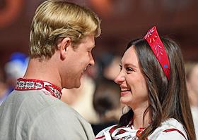 II All-Russian Wedding festival 'Russia. Conneting Hearts' at the National Center 'Russia'
