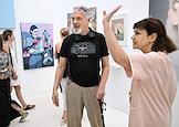 Biennale of Private Collections 2025. Discussion 'Collectors as Agents of Change' organized by the New Collectors Foundation in the Vintage Hall of the Winzavod Center for Contemporary Art (CCA)