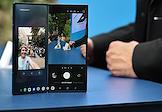 Presentation of new flagship smartphones Samsung Unpacked Galaxy Z Flip and Galaxy Z Fold from MTS