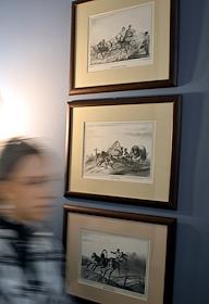 Торжественное открытие выставки 'Семья и дети', организованной при поддержке компании 'Северсталь' и Благотворительного фонда 'Доброта Севера' в барском доме историко-этнографического музея 'Усадьба Гальских'