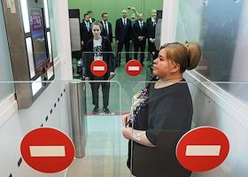 Открытие пункта пропуска через государственную границу в аэропорту «Кольцово», в Екатеринбурге