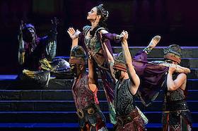 XVII Международный театральный фестиваль имени А.П.Чехова. Спектакль 'Тысяча и одна ночь' Театра танца Каракалла (Ливан) на Новой сцене Государственного академического Большого театра