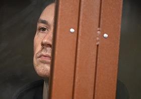 Судебное заседание по делу бывшего вице-губернатора Челябинской области Александра Богашова, министра имущества региона Эльдара Белоусова и управляющего делами губернатора и правительства Романа Менжинского в Басманном районном суде