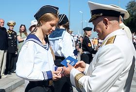 День Военно-морского флота на Северном речном вокзале