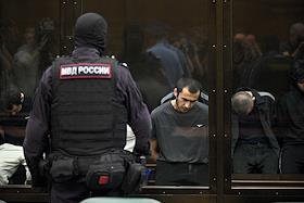 Выездное заседание Второго западного окружного военного суда по существу уголовного дела в отношении 19 исполнителей и соучастников террористического акта в концертном зале 'Крокус сити холл' в подмосковном Красногорске, жертвами которого стали 149 человек, в здании Апелляционного корпуса Московского городского суда