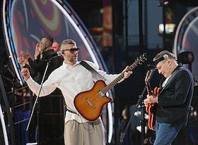 Празднование 80-летнего юбилея ГК «Росатом». Концерт «Атом. Будущее» прошел на стадионе «Совкомбанк Арена»